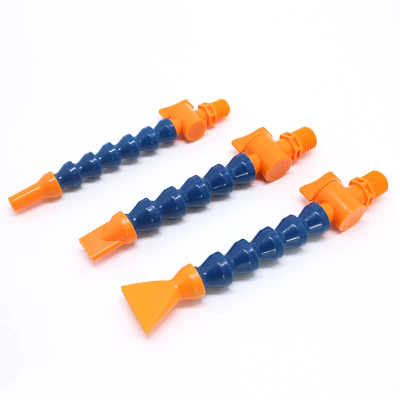 Flexibler Metall-Wasserschlauch 3/8 Zoll, 400 Mm – Für CNC-Maschinen, Fräs- Und Drehmaschinen, Silber