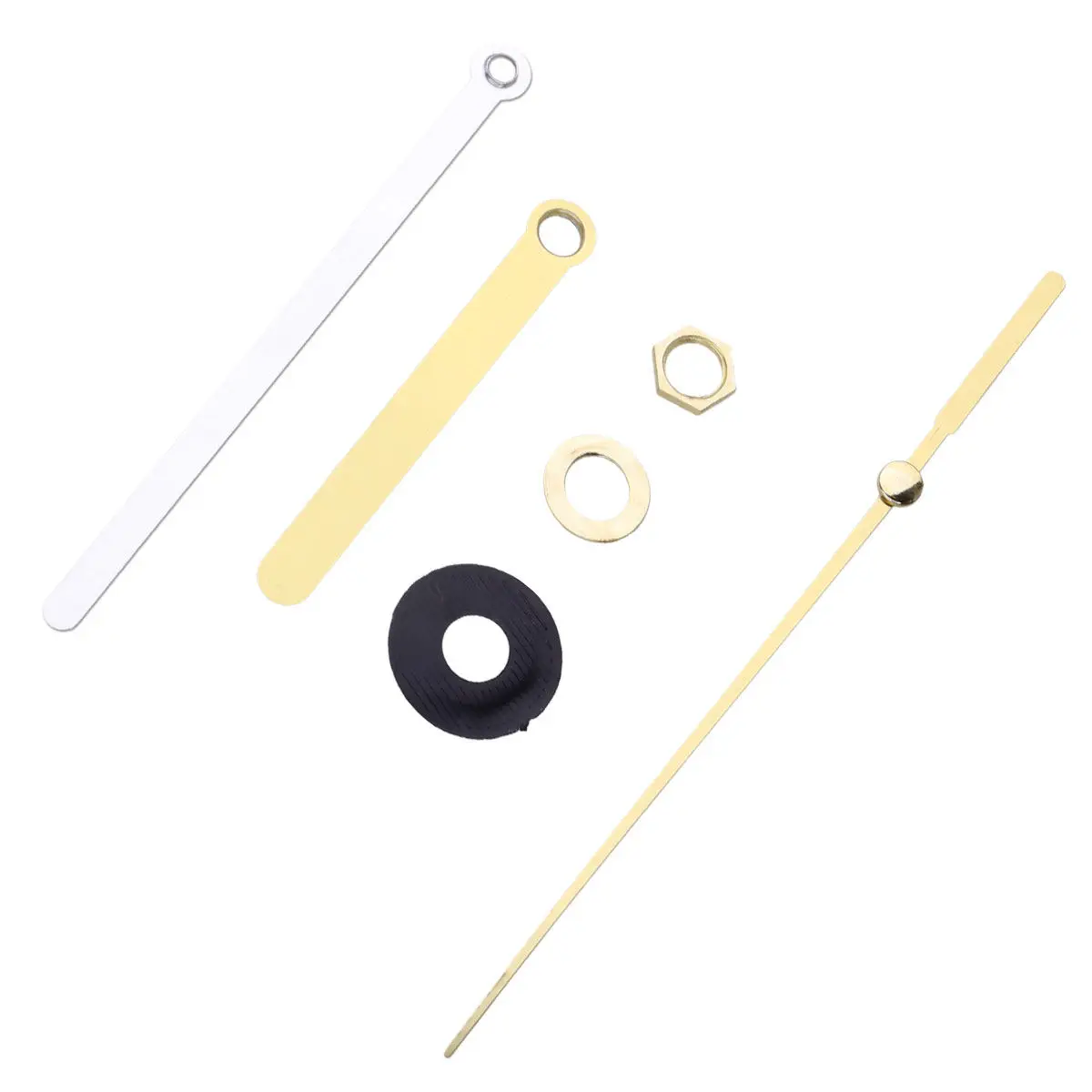 긴 벽시계 무브먼트 키트 25-30cm 다이얼용 프리미엄 무소음 쿼츠 무브먼트 시침과 분침이 포함된 간편 설치 교체용
