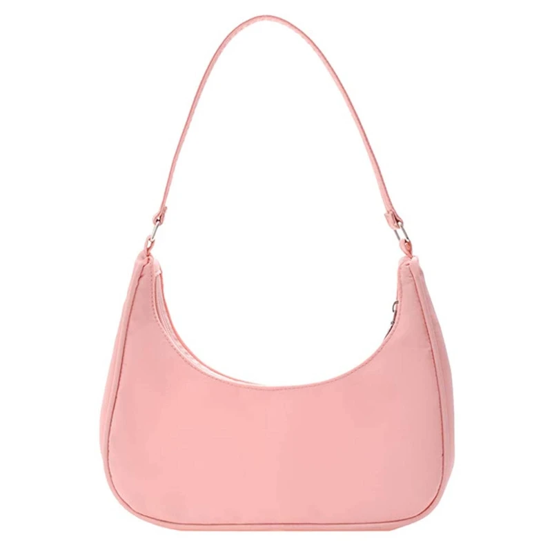 vegan hobo handbag pink - Gem