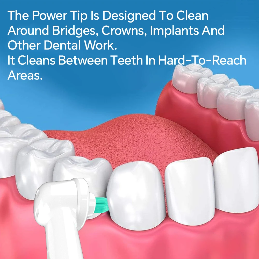 Compatible with Oral B Electric Toothbrush Replacement Brush Heads, Interdental Toothbrushes Head Refills for Pro 1000 7000 1500