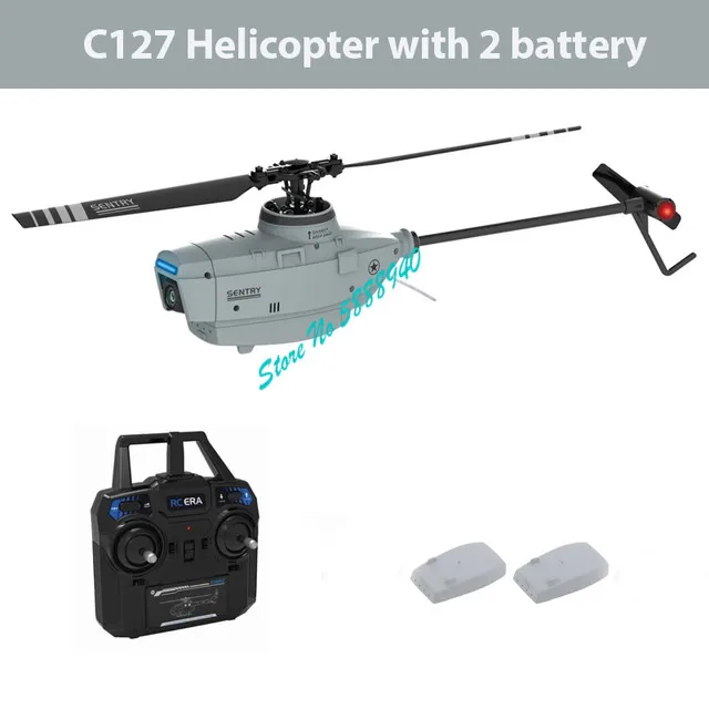 Aileronless Reconnaissance WIFI FPV RC Helicopter 2.4G 4CH 150M 1080P Optical Flow Positioning 6G Mode Remote Control Helicopter mini rc helicopter RC Helicopters