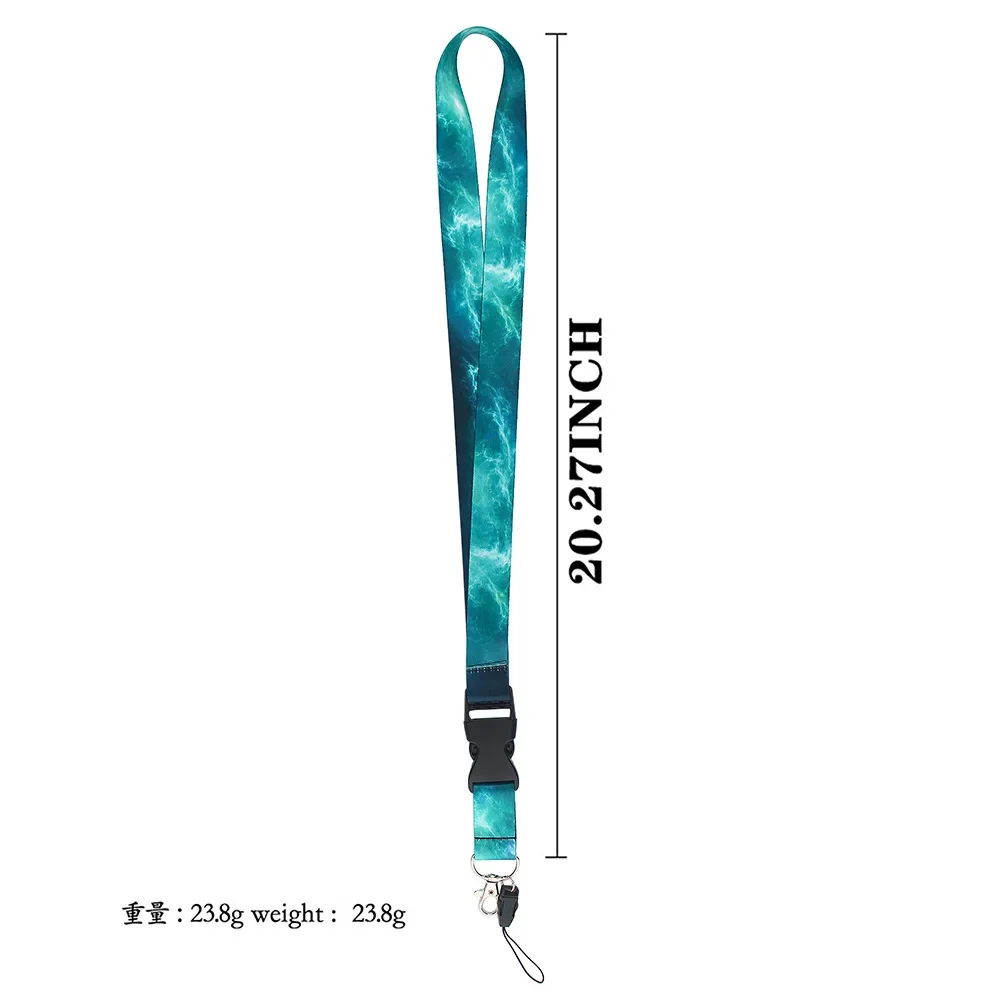 Stylish Neck Strap Lanyard for ID Cards, Phones, and Keys - Versatile Accessory for Adults