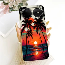 Fashion Dusk Beach Painting Soft Silicone Phone Case with Bumpers for Nova 15 Ultra (TYbai2395)
