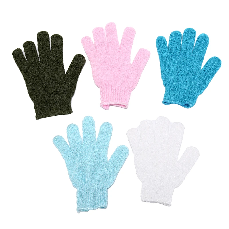 1pc Shower Exfoliating Body Scrub Glove Dead Skin Removal Massage Bath Mitt 2