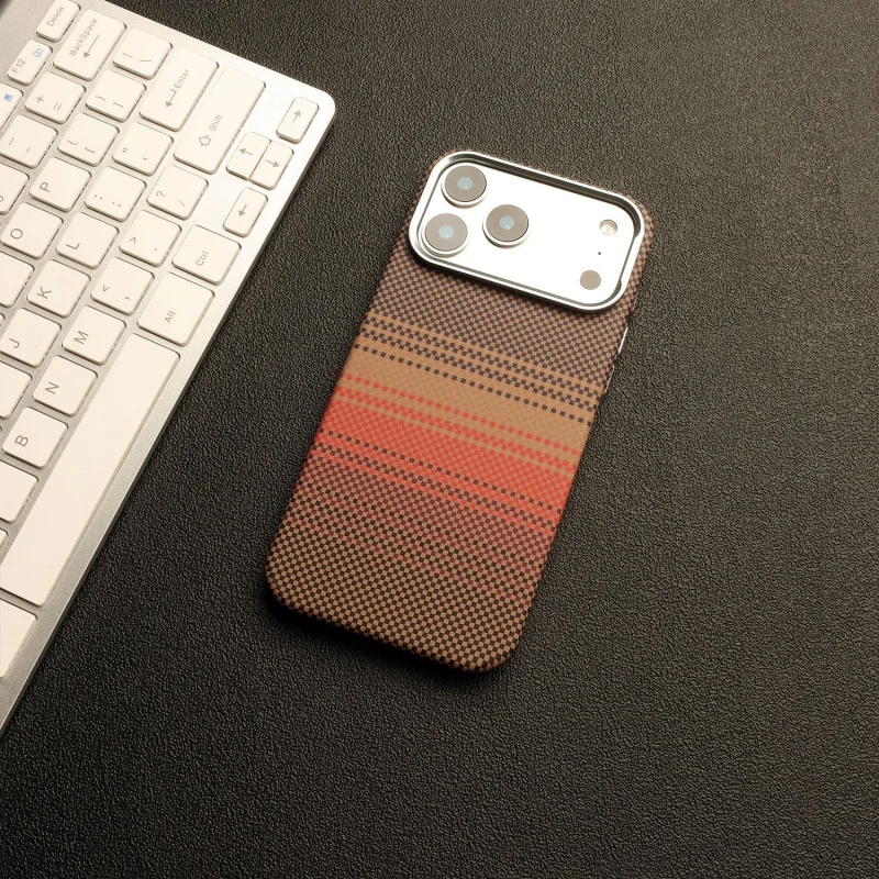 ตัวเลือกสินค้า เคสแม่เหล็กคาร์บอนไฟเบอร์ ป้องกันการกระแทก ชาร์จไร้สาย iPhone 17 Air 16 15 14 13 12 Pro Max