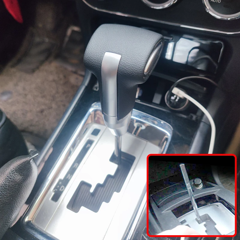 For Mitsubishi Outlander Wing God Lancer Automatic Transmission Gear Head  Modification Shift Handle Gear Shift Knob - Gear Shift Knob - AliExpress