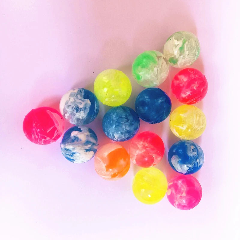 20Pcs 20MM Bouncy Ball Marbles Rubber Jumping Balls Outdoor Games Anti-stress Garden Children Water Toys Kids Party Favors Gift 3