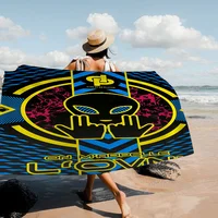 JuL C'est Pas Des Lol Beach Towel Cartoon Cute Summer Kids Large Bath Pool Beach Towel Microfiber Absorbent for Swimming Travel 1