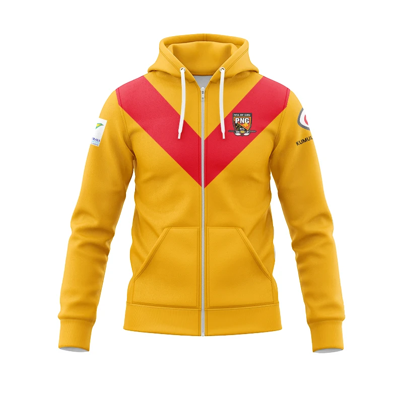 Zip Hoodie Papua New Guinea Olive Shirt