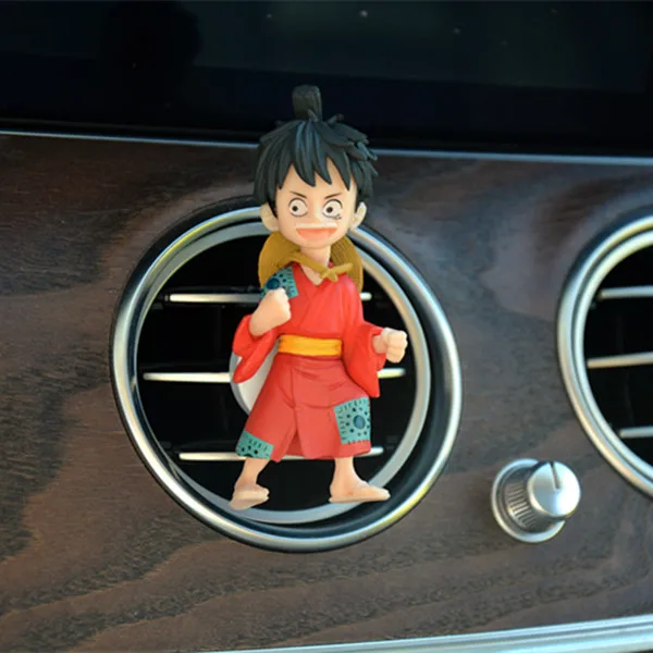 thumbnail image 1 of Mono de una pieza D. Luffy Uta Ace Yamato Chopper Roronoa Zoro ambientador de aromaterapia para ventilación de coche figura de Anime adornos de Perfume, 1 of 5