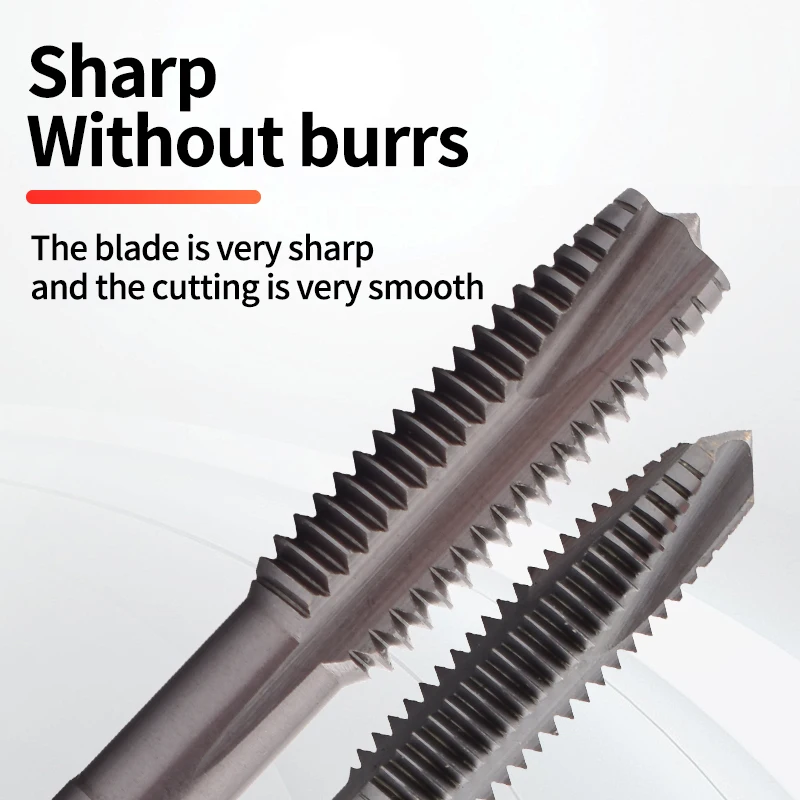 HSS-G JIS Standard Spiral Pointed Tap M2 M2.5 M3 M4 M5 M6 M7 M8 M10 M12 Machine Screw Thread Taps Fo