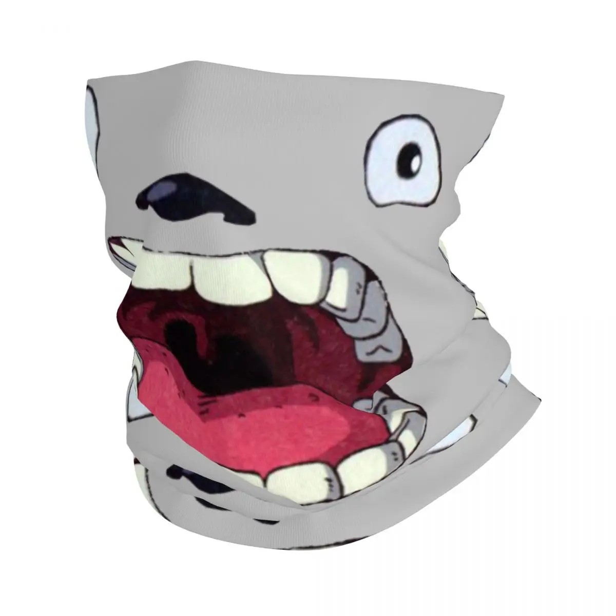 

Miyazaki Hayao Totoro Mouth Bandana Neck Cover Printed Ghibli Studio Balaclavas Wrap Scarf Multi-use Cycling Running Outdoor