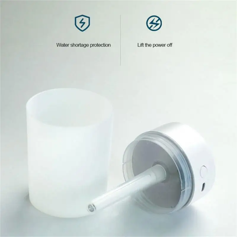 260ml Mini Air Humidifier Purifier Colorful Night Light Mute USB Essential Oil Atomizer Portable Aromatherapy Diffuser For Home