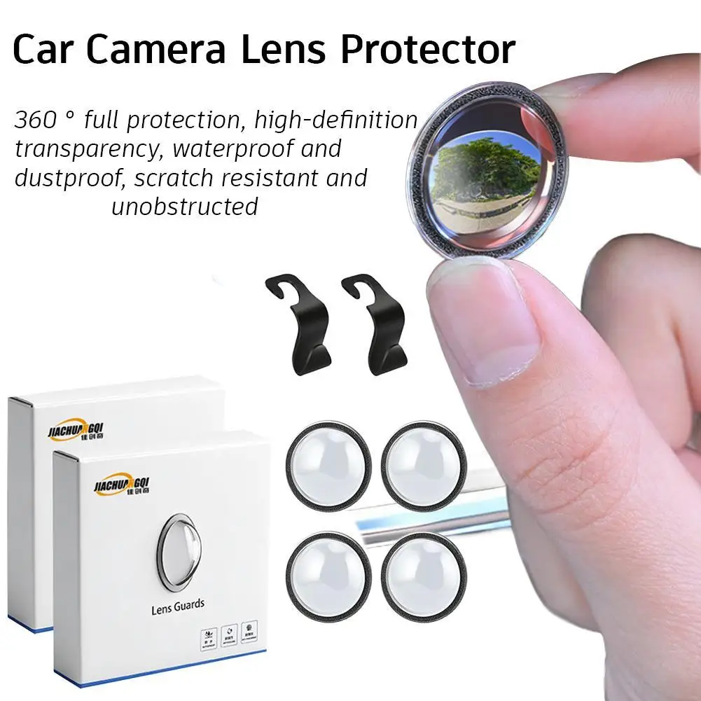 Enhanced 360° Panoramic Camera Dust Cover for Rearview and Side View Protection