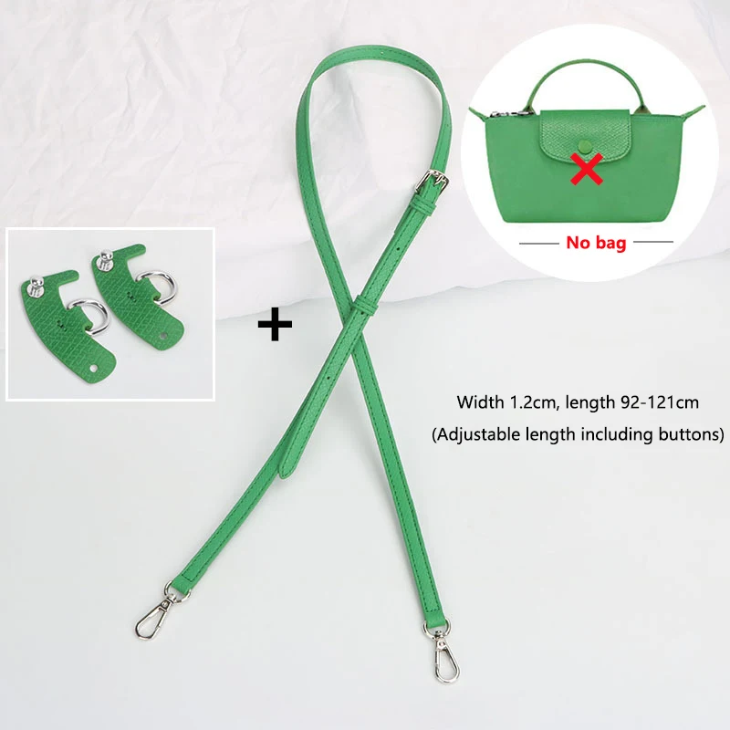 Genuine Leather Shoulder Strap Set for Crossbody Bag Transformation