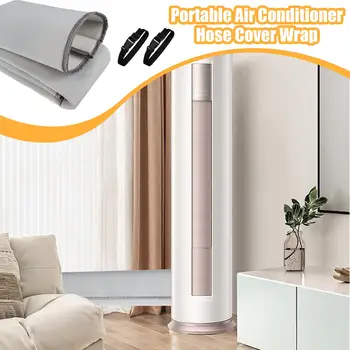 Portable Ac Hose Insulation Air Conditioner Hose Cover Wrap With 2 Buckle Straps Home Appliances Parts for Garage Commercial