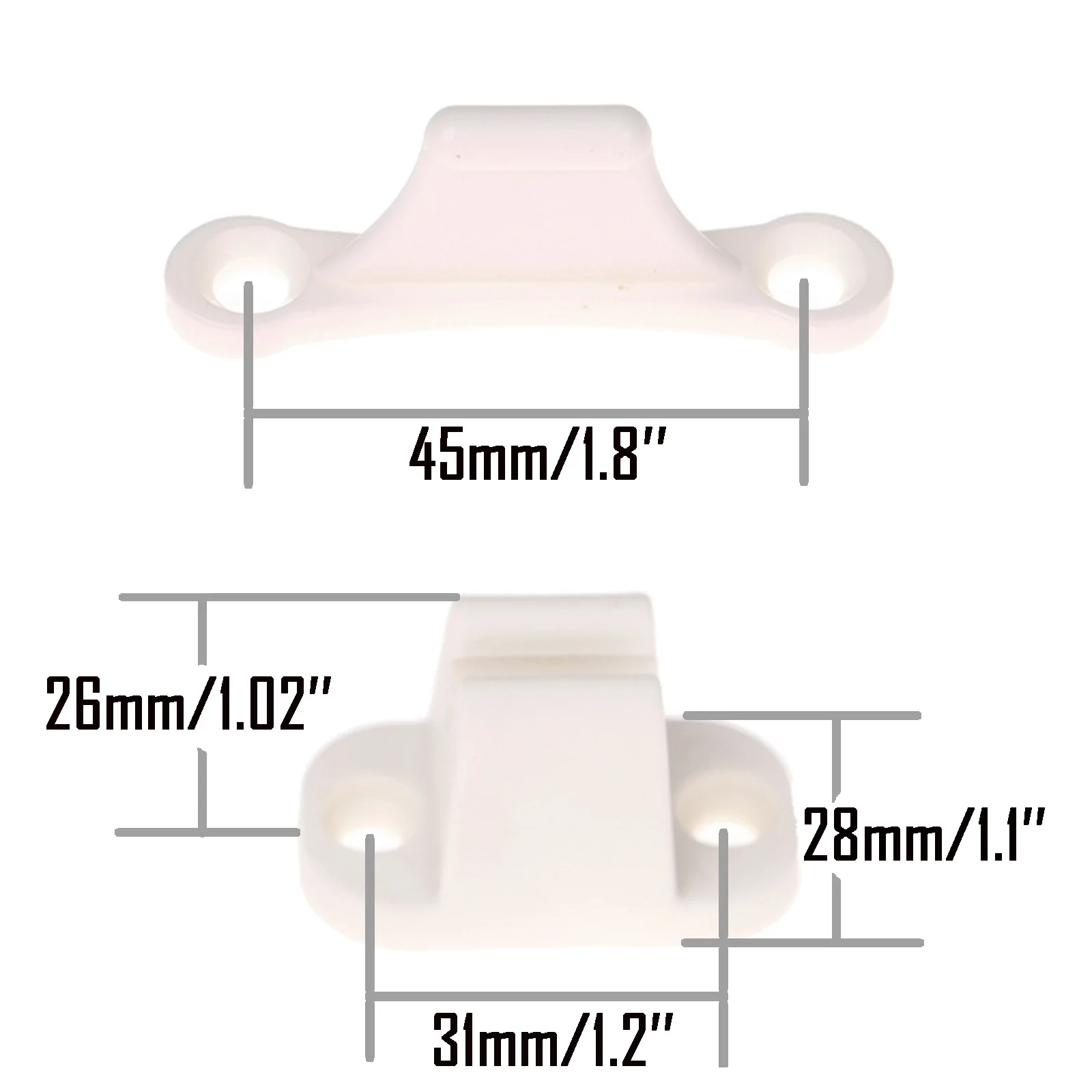 Rv Door Retainer Kit Magnetic Door Catch Tailgate Door Holder Auto Caravan Or Motorhome White Plastic Main Door Catch Campers Accessories Retainer Holder Door Retainer Catches