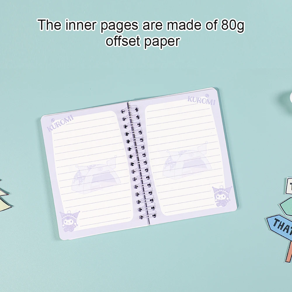 Notebook Diary Sanrio A6 Coil Book for Students