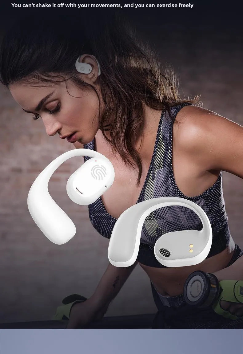 Cuffie sport wireless con gancio auricolare e display led_voghion.com