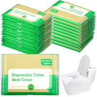 Toilet Seat Cover Disposable Travel Flushable Paper For Adults Kids Potty Training Potty Biodegradable Public Airplane Camping 1