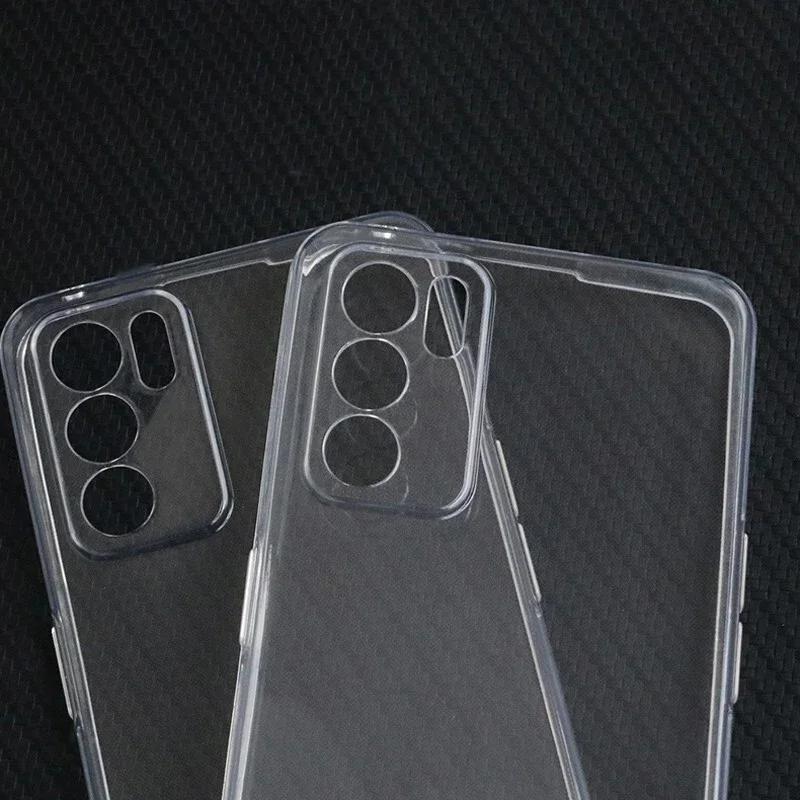 Transparent Clear Silicone Protective Phone Case – Soft TPU Bumper with Enhanced Durability