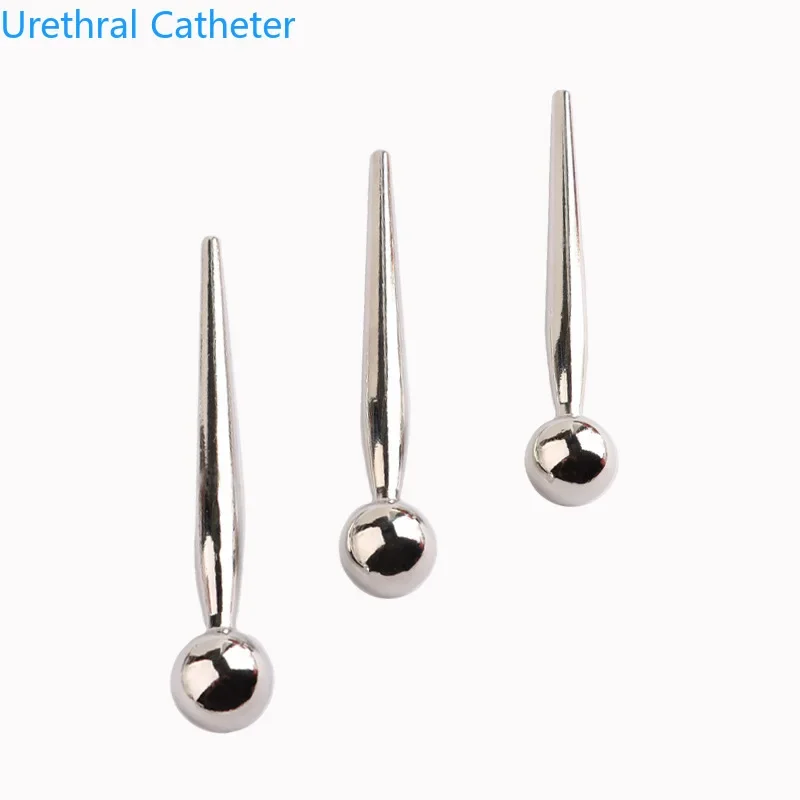 Penis Dilator Plug Sex Toys For Men Bdsm Urethra Plugs Horse Eye Metal Insertion Rods Sex Product Urethral Sounding Catheter