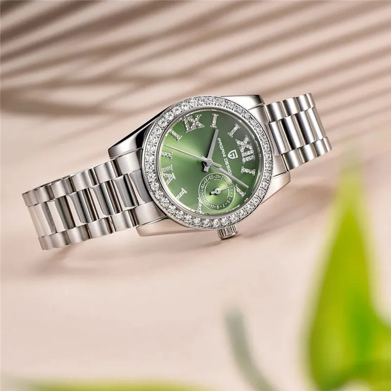PAGANI DESIGN 2023 Women's Watches Luxury Fashion Casual Sport Quartz Date Simple Ladies Watch AR Sapphire Glass Waterproof 100M