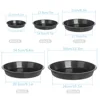 Plant Trays Plastic Plant Saucer, 2pcs 4/6/7/8/10 Inch 2