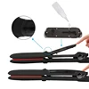 PTC heated steam straightener Infrared ceramic wide plate flat iron multi-functional professional hair straightener 4