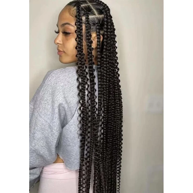 Рисунок 3 - Вьющиеся плетеные волосы насыпью