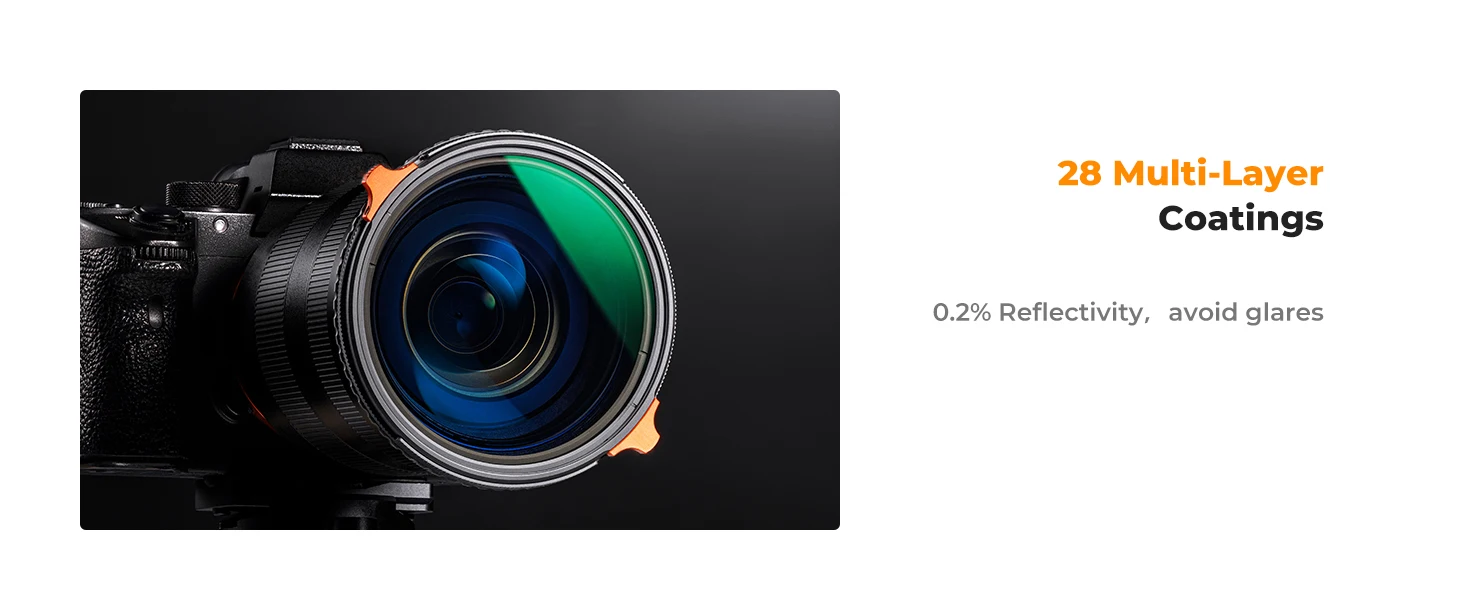 K & f Konzept 67mm variabel nd2 nd32 cpl True Color 2 in1 Filter 77mm 82mm Filter NANO-X Serie 49mm 52mm 55mm 58mm 62mm 72mm – Detail 9