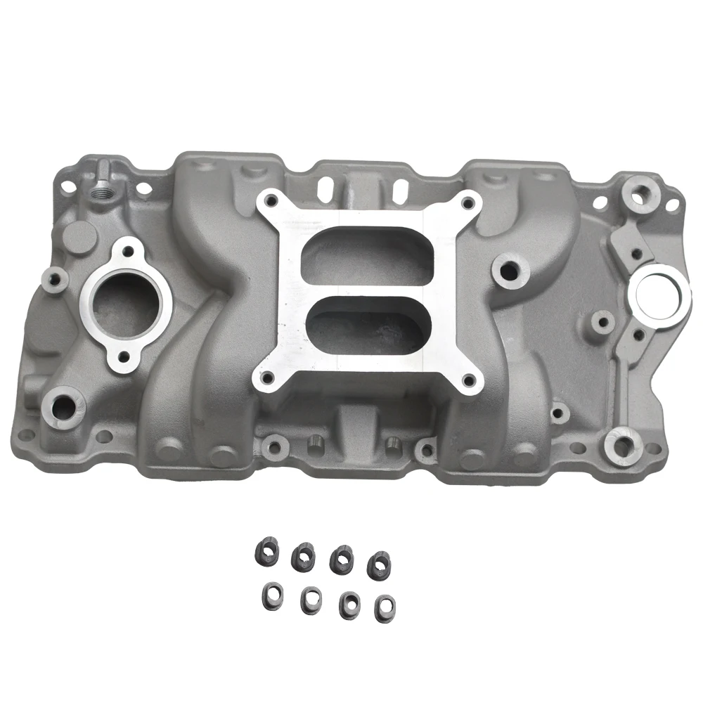Aluminum Air Gap Intake Manifold For SBC Vortec 350 – 1996 And Up – Small Block Chevy