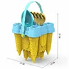 2024 New Beach Sand Toys Set Creative Children's Pyramid Castle Sand Mold Fun Outdoor Games Beach Accessories for Boys Girls 5