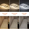 IP68 Waterproof COB Strip 12V 24V 320Leds/M RA90 3000K 4000K 6000K Home Garden Decor Flexible Ribbon Rope LED Light 1M 10M 20M 3