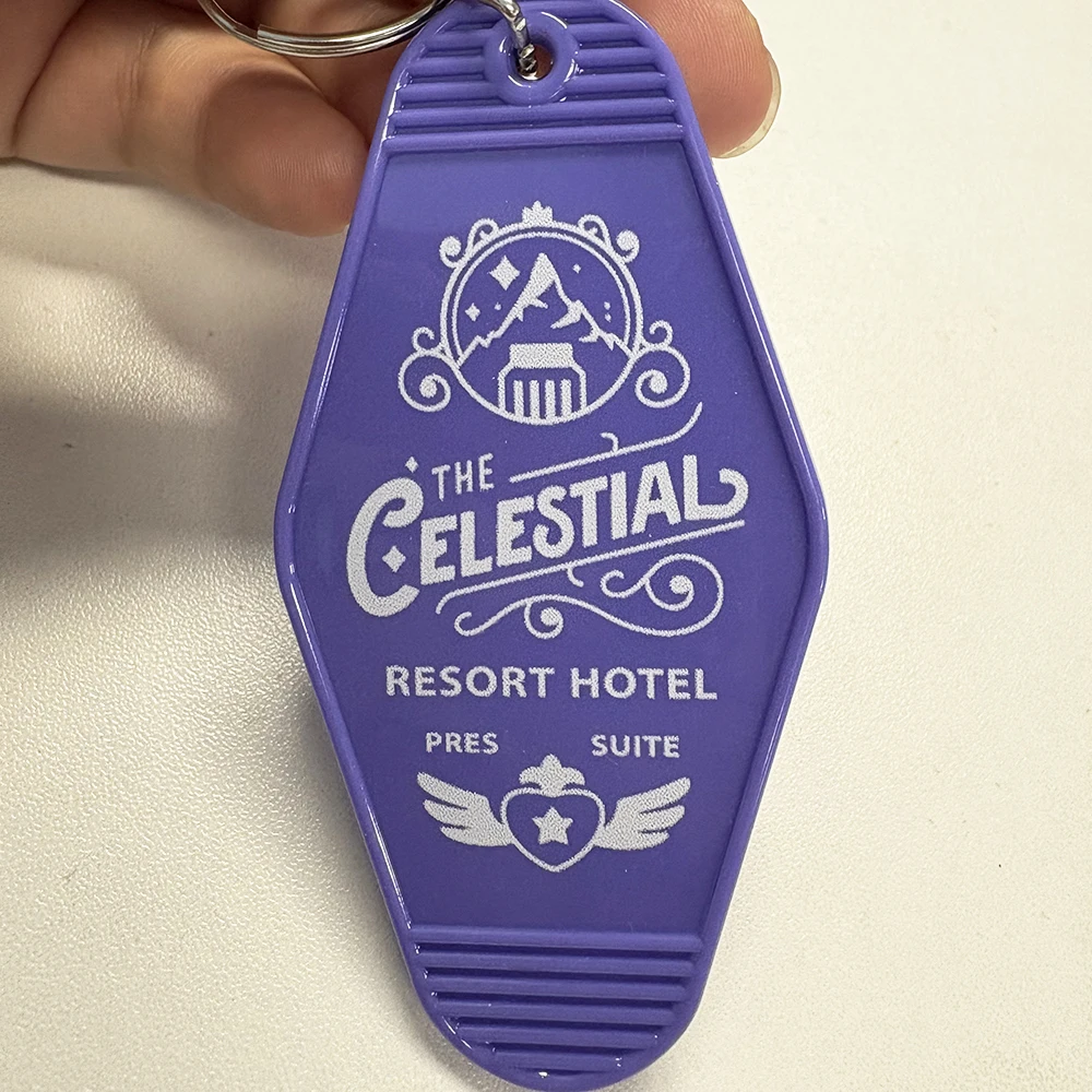 Celeste Mountain Celestial Motel Schlüsselanhänger Feel At Peace Erdbeerraum Key Resort Hotel Pres Suite Spielperipheriegeräte Anhänger Acc – Detail 12