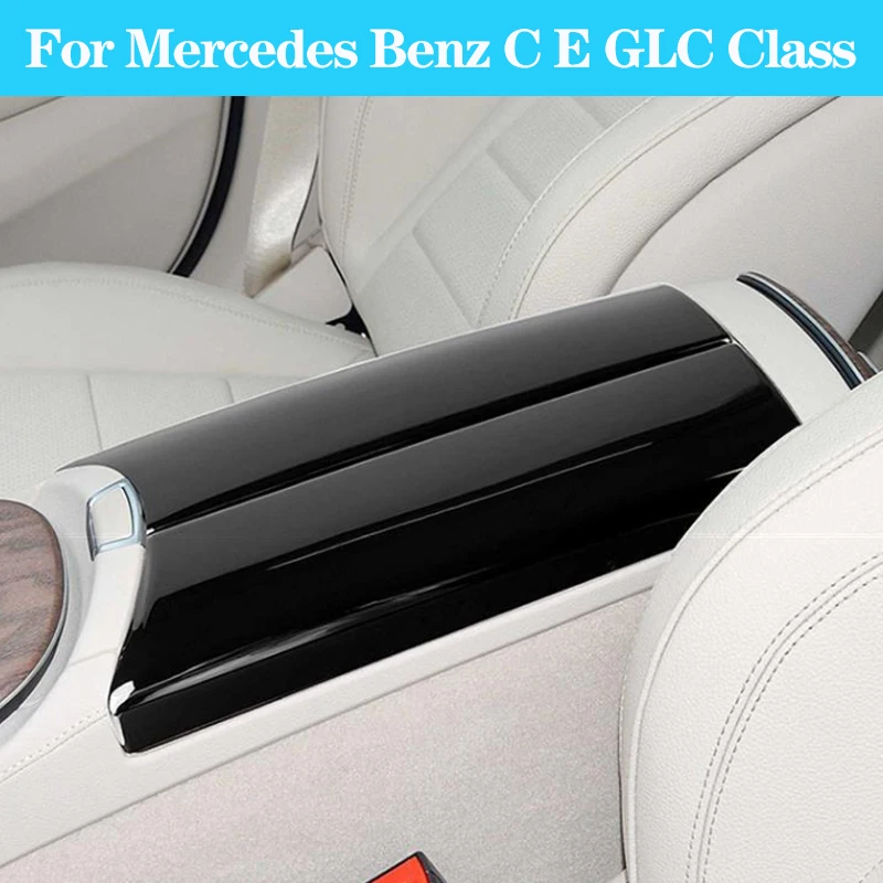 

Автомобильный центральный подлокотник LHD, коробка для хранения, отделка панели для Mercedes Benz C E GLC Class GLC260L E300L C260L GLC300L