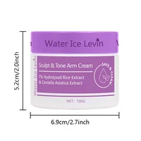 Crème Raffermissante pour les Bras 100g, avec 7% Extrait de Riz et Centella Asiatica, Sculpte et Tonifie, Hydratante Non Grasse 6