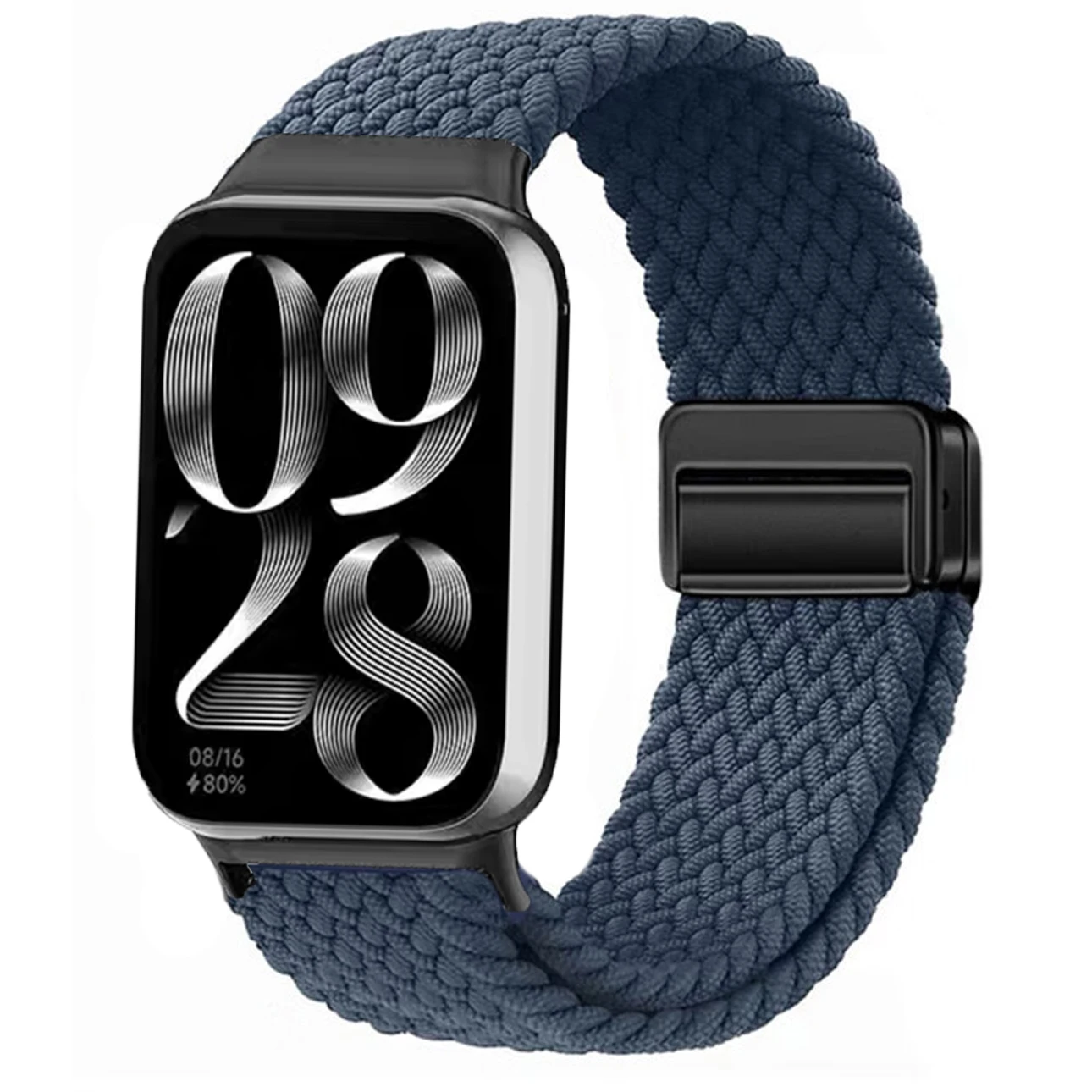 Nylon Braided Magnetic Smartwatch Strap Bracelet Accessory