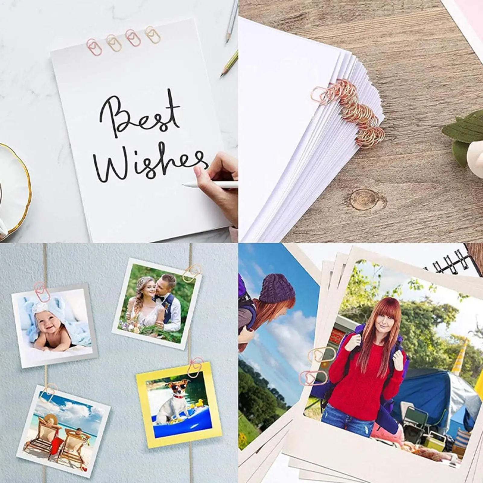 8 개/대 금속 펜 클립 홀더 노트북 금속 펜 홀딩 노트북 책 저널 용 경량 종이 클립 펜 홀더