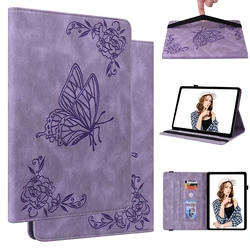 Premium Leather Tablet Cover for Tab S11 X730 X736B (Purple)