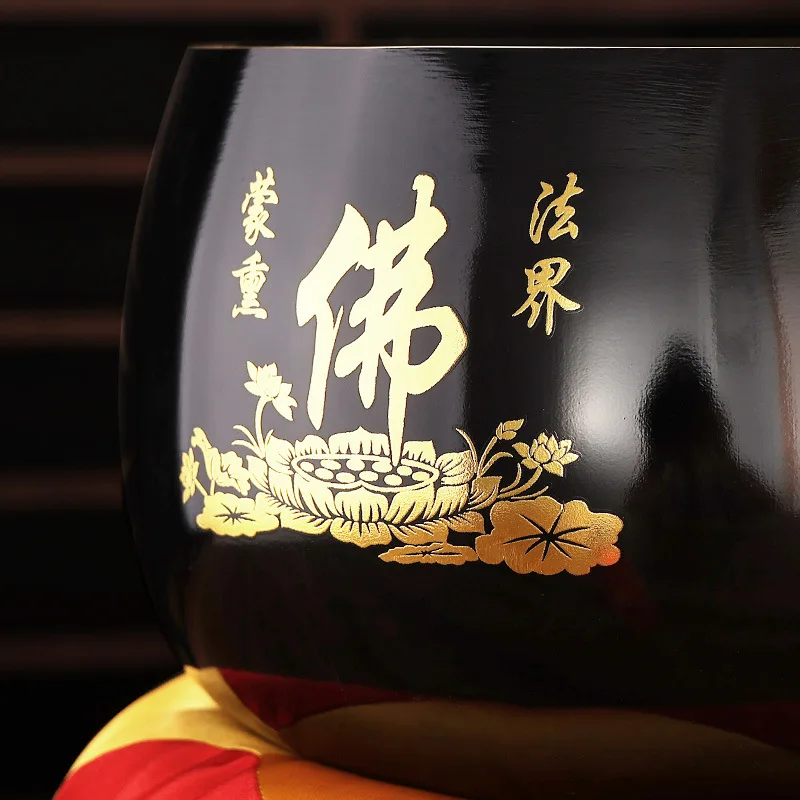 Creative Handmade Tibetan Singing Bowl Set, Brass Buddhist Artifacts, Decorative-Wall-dishes, Resonance Healing Meditation, 1Pc