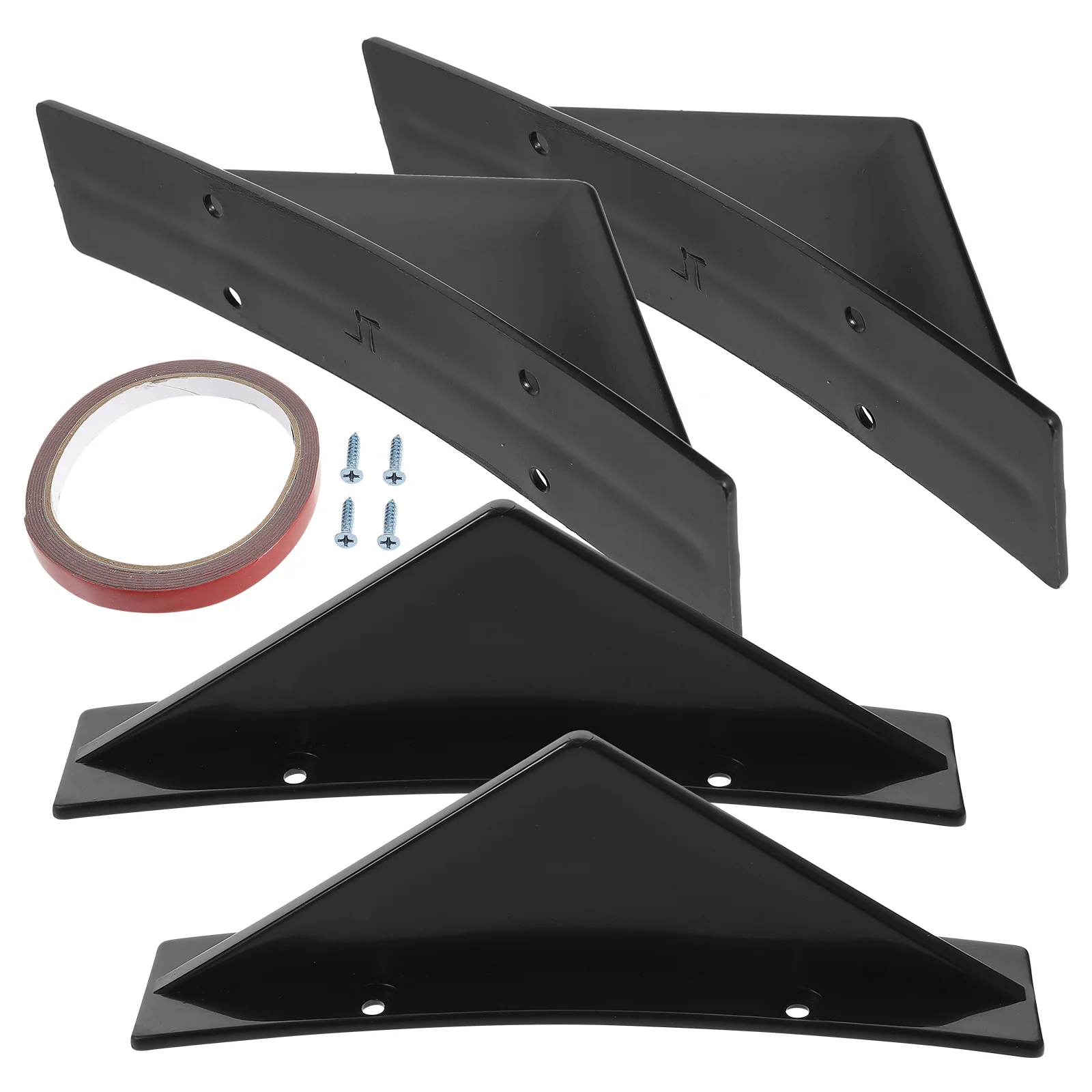 

Spoiler Rear Car Bumper Lip Fin Diffuser Suv Wing Accessories Sports Trunk Surrounded Truck Diversion Chassis Spoilers for cars