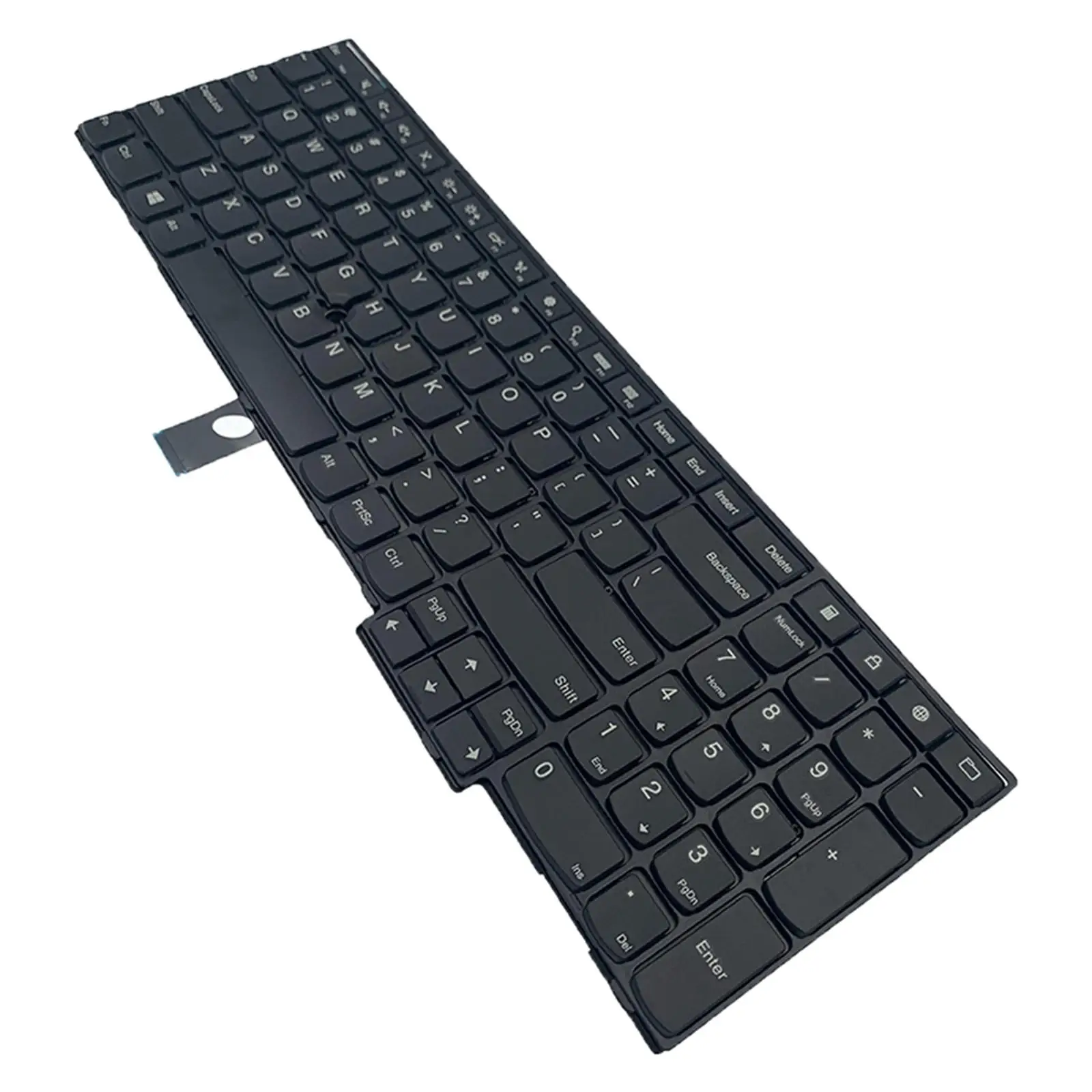 Laptop Keyboard No Backlight Replacement US Layout Durable for Lenovo