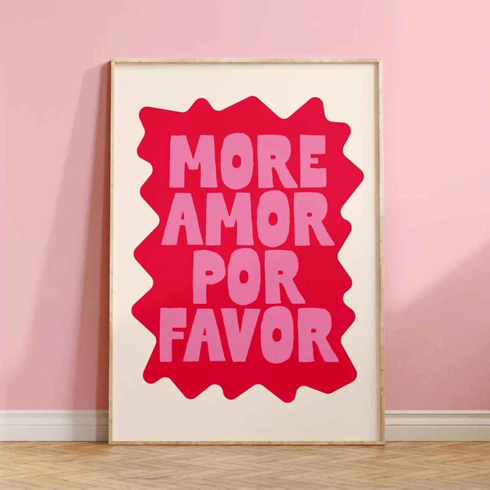 Maximalist Love Quote Wall Art 4