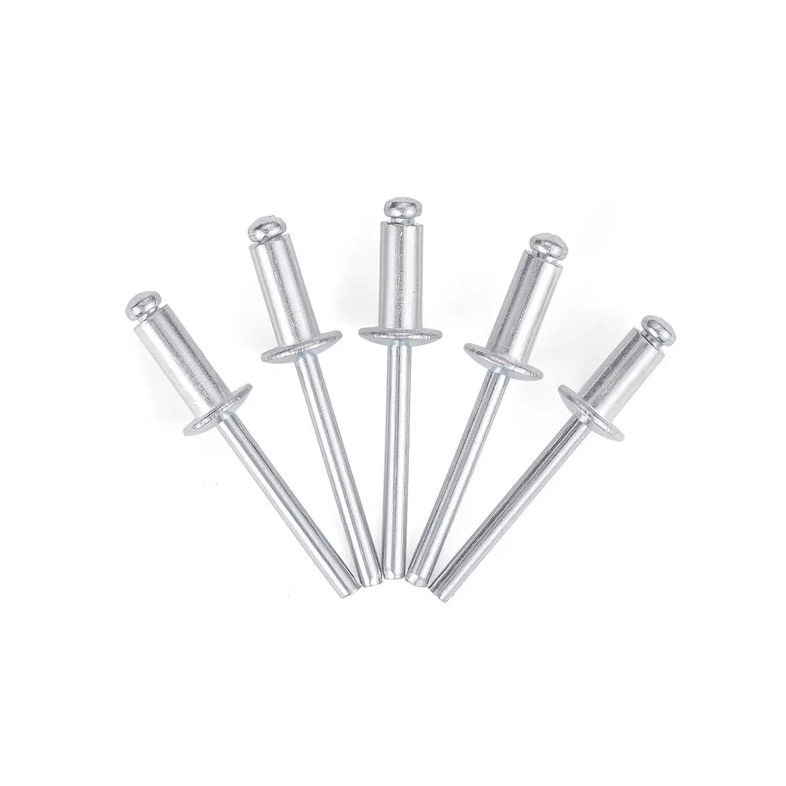 M2 M2.4 M3 M3.2 M4 M5 M6 M6.4 GB12618 Aluminium Dome Round Pop Open Hollow Core Pulling Blind Dropper Self-plugging Rivet 5/50ps rivets and fasteners rivets and screws
