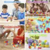 Snake Cube Puzzles Twist Toys Large 24 Wedges Sensory Toy Brain Teaser Fidget Toys Magic Snake Cube Gift for Kids Adults Party 6