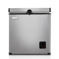 Household Kitchen Refrigerator 55L Small Size Horizontal Type Freezer Single-door Refrigerated Cabinet BD-55 1