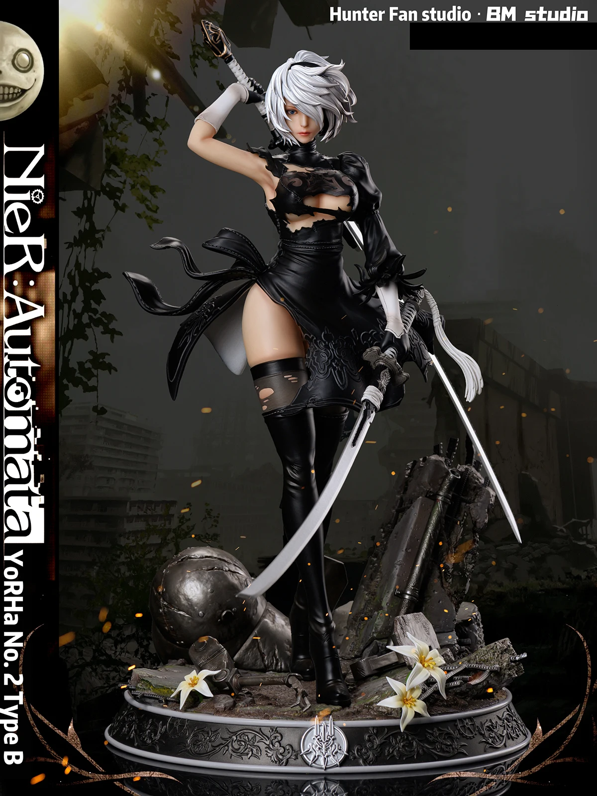 Original Spot Hunter Fan Game Goddess Nier Automata 2b Figure Gk Statue Model Large Decoration Scene Collection Limited Edition Aliexpress