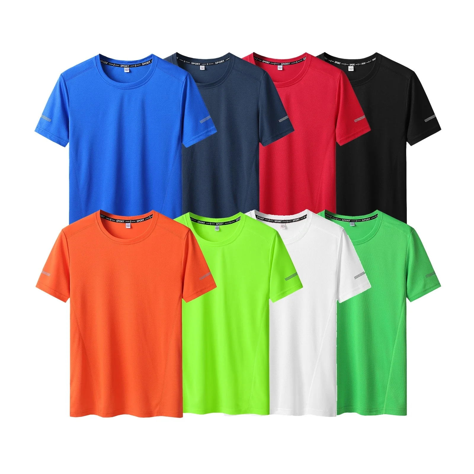 

Men's Large Size Clothing Quick Dry T Shirt Plus 9XL Summer Casual O-neck Short Sleeve Black T-shirts Male Tees Tops