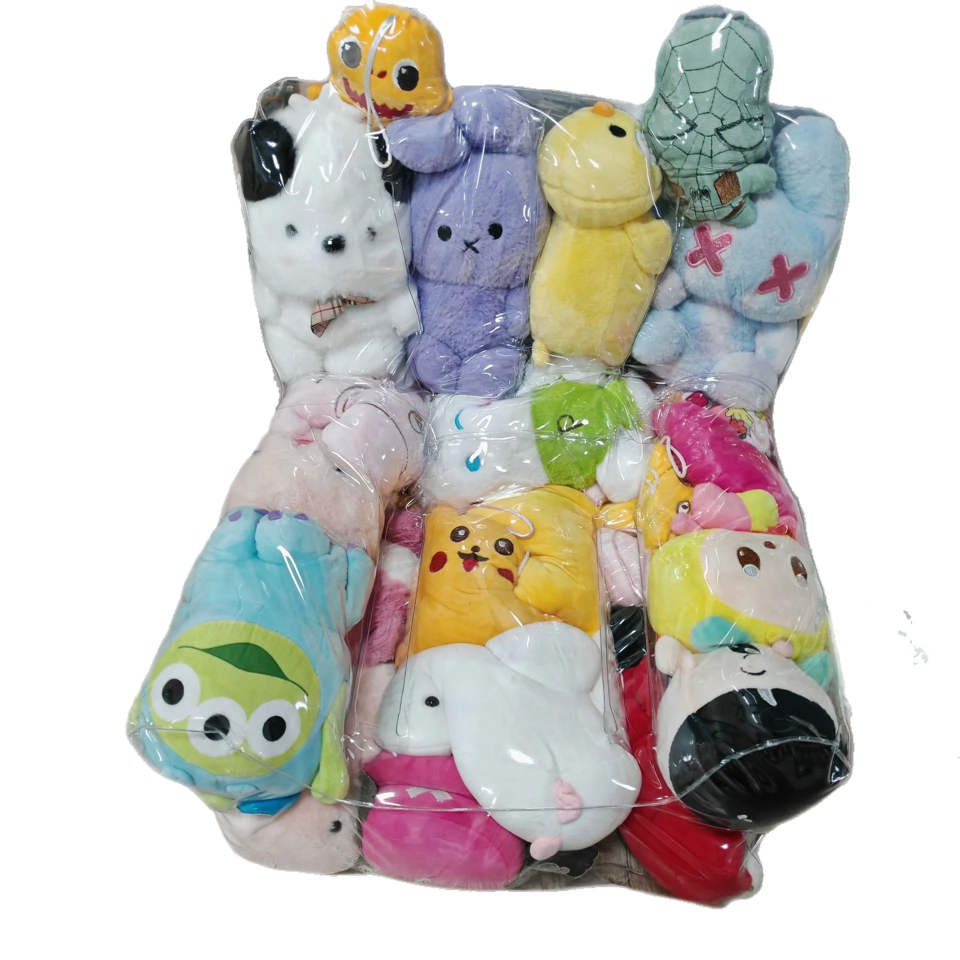 Stuffed Animal Bean Bag Storage Clear Waterproof Toy Bags for Storage with Zipper Organizer for Storing Toys Floor Dorm Bedroom